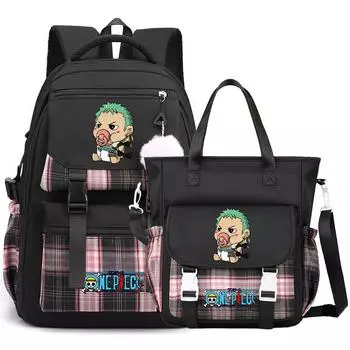 2 шт./компл. цельный рюкзак сумка-мессенджер для подростка мальчика девочки сумка для школы женская мужская сумка для отдыха дорожная сумка рюкзак Mochila