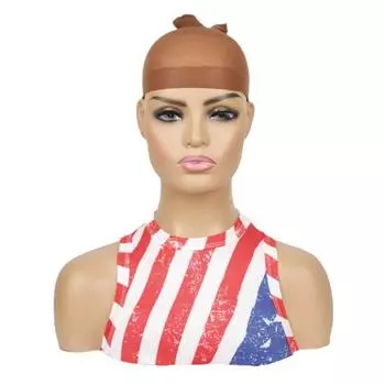 2 шт./компл., чехол для парика, высокая эластичность, легко превосходная эластичная шапочка для чулок, подкладка для парика для косплея, сетчатые аксессуары для волос чёрный