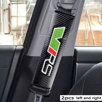 2 шт./компл., чехол для ремня безопасности из углеродного волокна, мягкий плечевой ремень, автомобильный Стайлинг 2pcs