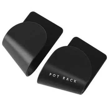 2 шт./компл. держатель крышки кастрюли настенный стеллаж для крышки кастрюли пластиковая кухонная стойка для хранения кухонный органайзер синий