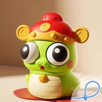 2 шт./компл. имитация змеиного взрыва глаз брелок змея глазное яблоко взрыв сжимающая игрушка детский праздничный подарок зелёный