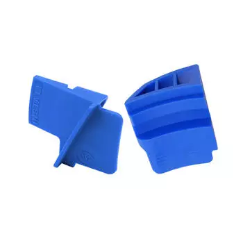 2 шт./компл. Инструменты для снятия растягивающегося ремня, пластиковый автомобильный ребристый приводной ремень, вспомогательный инструмент для ремонта автомобиля, аксессуары синий
