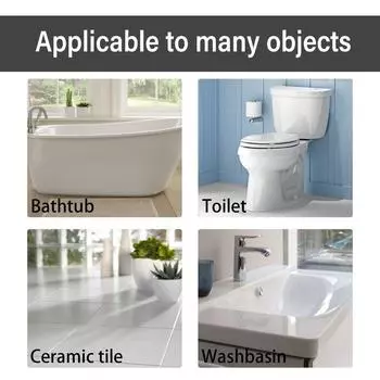 2 шт./компл. керамическая ремонтная паста, быстросохнущая белая фарфоровая трещина, скол, фарфоровый ремонтный комплект, плитка для ванны, клей для душа, ремонт плитки 2pcs