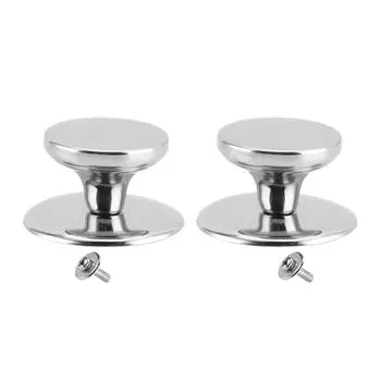 2 шт./компл. Крышка противопожарная для кухонных принадлежностей, ручка крышки с высокой термостойкостью trumpet