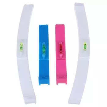 2 шт./компл. линейка для стрижки волос, триммер для волос, ножницы, машинка для стрижки челки, обрезка челки, зажимы розовый