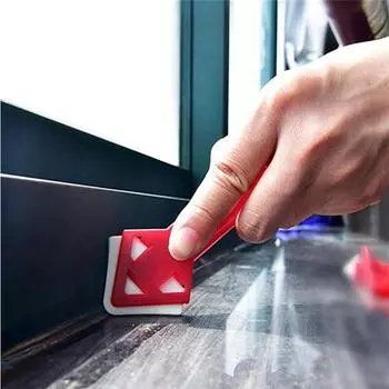 2 шт./компл., мини-инструменты ручной работы, скребок, практичный очиститель для пола, очиститель для плитки, остатки клея для поверхности, лопата красный