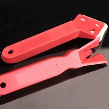 2 шт./компл., мини-инструменты ручной работы, скребок, практичный очиститель для пола, очиститель для плитки, остатки клея для поверхности, лопата красный