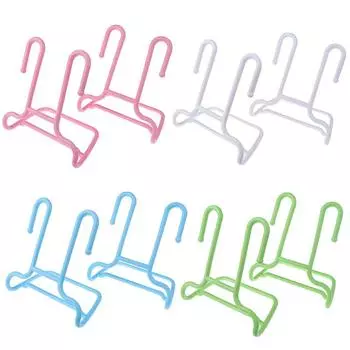 2 шт./компл. многофункциональная полка сушилка для обуви подставка вешалка детская обувь подвесное хранение гардероб органайзер белый