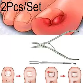 2 шт./компл. ножницы для ухода за ногами, кусачки для ногтей, триммерные фрезы, профессиональный уход за ногами 2pcs/set