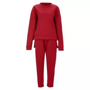 2 шт./компл., осенний женский топ, брюки, костюм с круглым вырезом, нерегулярный подол, свободная футболка с длинными рукавами и эластичной резинкой на талии, набор брюк с карманами на щиколотке XL зелёный