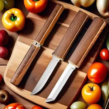 2 шт./компл., пластиковая ручка, нож для фруктов, нож для обвалки, нож для мяса, мясник, измельчитель