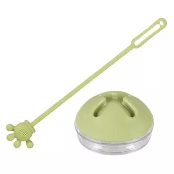 2 шт./компл. Подъемник крышки унитаза Многоступенчатая регулировка Предотвращает скольжение Надежный Бесконтактная ручка крышки унитаза Аксессуар для унитаза зелёный