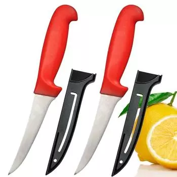 2 шт./компл., профессиональный нож для обвалки, кухонные ножи, нож для мяса, нож шеф-повара из нержавеющей стали, кухонные ножи, нож для фруктов, кухонные принадлежности 2pcs