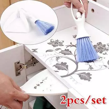 2 шт./компл. щетка для чистки автомобильных швов, очиститель для воздуховодов, клавиатуры