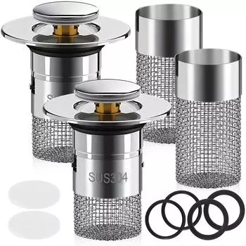 2 шт./компл. сливной фильтр для раковины в ванной комнате, сливной фильтр для раковины, заглушка для слива волос, заглушка для душа, замена раковины