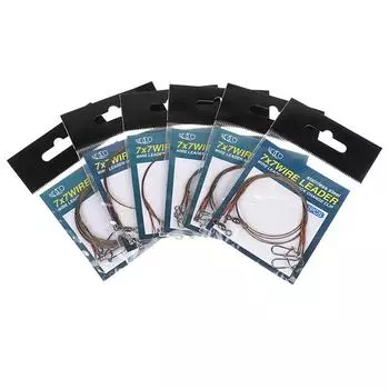 2 шт./компл. стальная проволока титановая проволока анти-клещевая леска со штифтом рыболовная передняя проволока 30cm 9kg