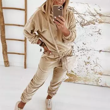 2 шт./компл. стильная женская толстовка с капюшоном, спортивные штаны, комплект, однотонная теплая шапка, повседневный женский зимний спортивный костюм, женская одежда 2XL вино красного