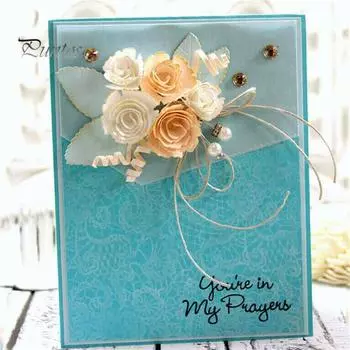 2 шт./компл. трафаретная форма DIY принадлежности для скрабукинга углеродистая сталь спираль украшения цветок металлический штамп для резки для дома серебряный