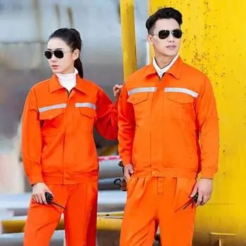 2 шт./компл., унисекс, рабочая одежда, костюм, износостойкий, со светоотражающими полосками, безопасный рабочий карман, пальто, комплект брюк XL королевский синий