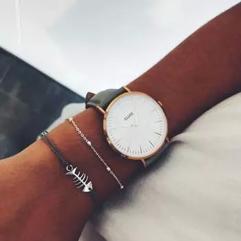 2 шт./компл., винтажный круговой браслет-цепочка из рыбьей кости, набор браслетов для женщин, толстый браслет-цепочка с геометрическим узором в стиле панк, модные ювелирные изделия