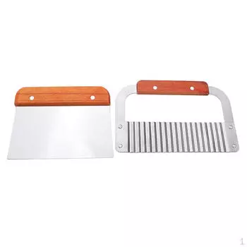 2 шт./компл., волнистые и прямые инструменты из нержавеющей стали для резки торта, мыла