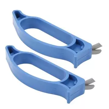 2 шт./компл. зимняя точилка для ножей для зимней рыбалки, шнековый лезвие, резак, плоскогубцы, аксессуары для рыбалки