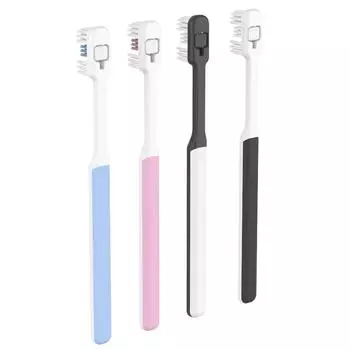 2 шт./компл. зубная щетка с мягкой щетиной для взрослых, зубная щетка с широкой головкой, зубная щетка для пар, LXY