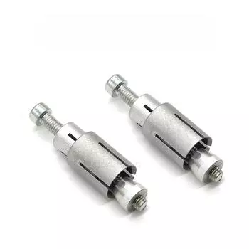 2 шт./комплект 13/16 мм мотоциклетный расширительный винт для защиты рук, заглушки для руля, универсальный расширительный винт для руля, аксессуары