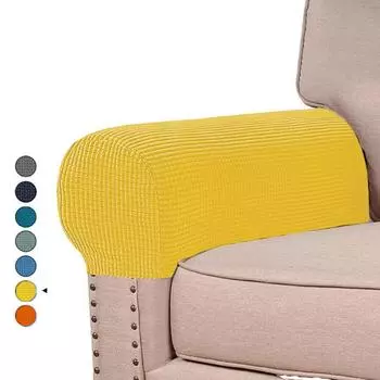 2 шт./комплект чехлов для подлокотников дивана, чехол для подлокотника дивана, чехлы для подлокотников дивана, домашний декор 2pcs/set синий