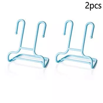 2 шт./комплект креативная многофункциональная стойка для обуви детская подставка для обуви подвесная полка сушилка для обуви вешалка для экономии места органайзер