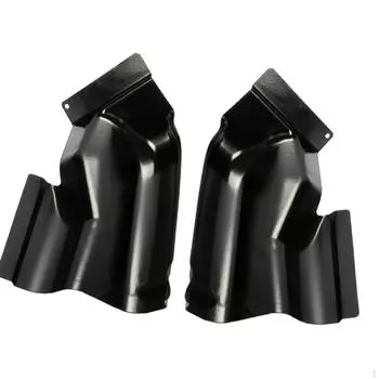 2 шт. комплект металлических уголков кабины пикапа, автомобильные аксессуары, черные, левый и правый для F-150 4