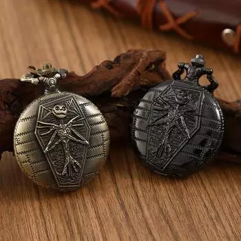 2 шт./комплект, модные классические женские карманные часы, женские ретро креативные кварцевые карманные часы на цепочке, идеальный выбор для подарка женщине.