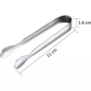 2 шт./комплект щипцов для сахара U-образной формы из нержавеющей стали щипцы для конфет мини-зажим для кофе сахара для дома свадьбы дня рождения вечеринки кухни бара