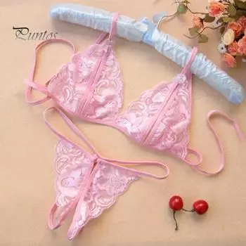 2 шт./комплект сексуального нижнего белья с ажурным кружевом, однотонные, без подкладки, с открытой промежностью, эластичные бретельки, мягкий женский бюстгальтер, трусики, комплект для брачной ночи