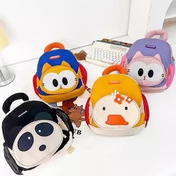 2 шт./комплект школьная сумка для детей, девочек и мальчиков, рюкзак для дошкольного детского сада с рисунком, портативный детский рюкзак, сумка для путешествий чёрный