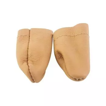 2 шт./комплект утолщенный защитный чехол для пальцев, устойчивый к ожогам и царапинам, полированный и теплоизолирующий защитный чехол для пальцев