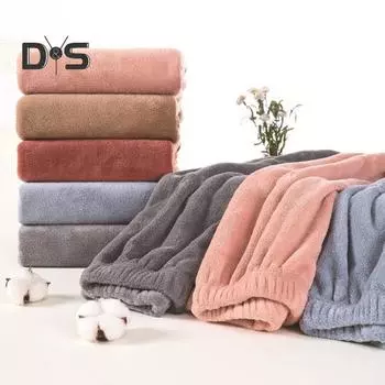 2 шт./комплект Женская повседневная пижама с круглым вырезом и длинными рукавами, эластичный пояс, длинные брюки, мягкий коралловый флис, комплект домашней одежды кофейный