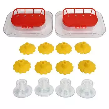 2 шт. кормушки для колибри на присоске для окна кормушка для колибри для сада на открытом воздухе