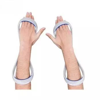 2 шт., корректирующая рука для фристайла, 8 слов, высокий локоть, перепончатая перчатка для плавания, снаряжение для плавания, 2 шт. S-Child