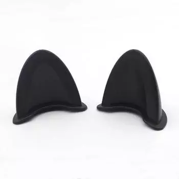 2 шт. кошачьи уши стиль шлем самоклеящиеся украшения для мотоцикла велосипеда