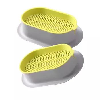 2 шт. Кошачья трава для комнатных кошек Набор для выращивания Органическая смесь почвы Кашпо для кошек Натуральный контроль комков шерсти Подарки для кошек B