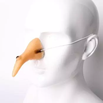 2 шт. костюм злой ведьмы с носом и подбородком, аксессуары для поделок на Хэллоуин, забавный костюм для косплея