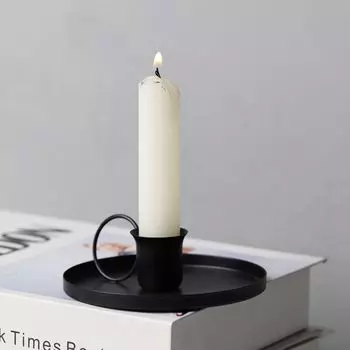 2 шт. кованые железные свадебные подставки для свечей ручной работы изысканные металлические подсвечники украшения романтические настольные свечи украшения чёрный