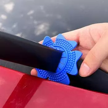 2 шт., коврик для стеклоочистителя, устойчивый к коррозии, водонепроницаемый мини-универсальный автомобильный рычаг стеклоочистителя, защитное нижнее отверстие B
