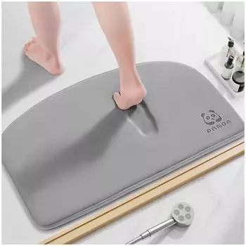 2 шт. Коврик для ванной комнаты, бытовой, дверной, нескользящий, для ступенек, быстросохнущий, для ванной 30x50cm