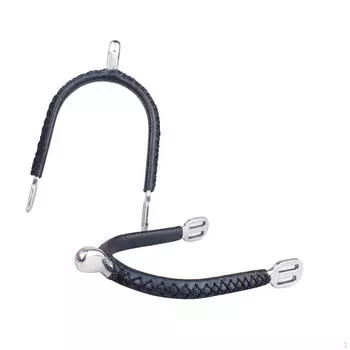 2 шт. кожаные ботинки с конскими шпорами для мужчин и женщин, развлекательные аксессуары для конного снаряжения