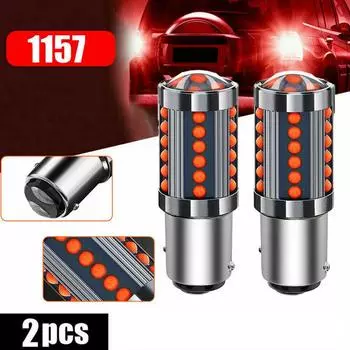 2 шт. красный 1157 BAY15D 36 COB 900 лм 12-24 В светодиодный задний фонарь автомобиля сигнал обратного поворота стоп-сигнал стояночная лампа