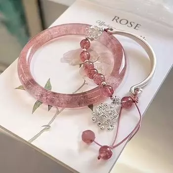 2 шт. креативный браслет в китайском стиле винтажное ретро кольцо на руку уникальный браслет с колокольчиками-кисточками ханьфу Style 2