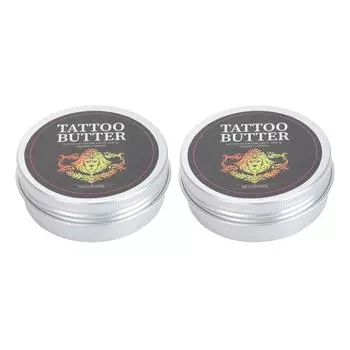 2 шт. крем для ухода за татуировкой, увлажняющий крем для кожи, лечебный осветлитель, улучшение цвета, мазь для ремонта татуировки