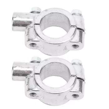 2 шт. крепление для зеркала на руль мотоцикла зеркало заднего вида 22 мм резьбовой держатель зажим адаптер для